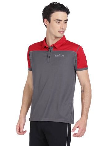 Men Activewear Sports Polo Half Sleeve T-Shirt