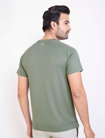 Men Activewear Round neck  Half Sleeve T-Shirt