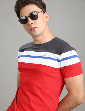 Claxy Activewear Round neck  Half Sleeve T-Shirt