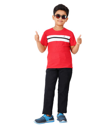 Boys Roundneck Half Sleeve Tshirts