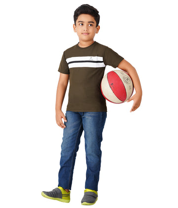 Boys Roundneck Half Sleeve Tshirts